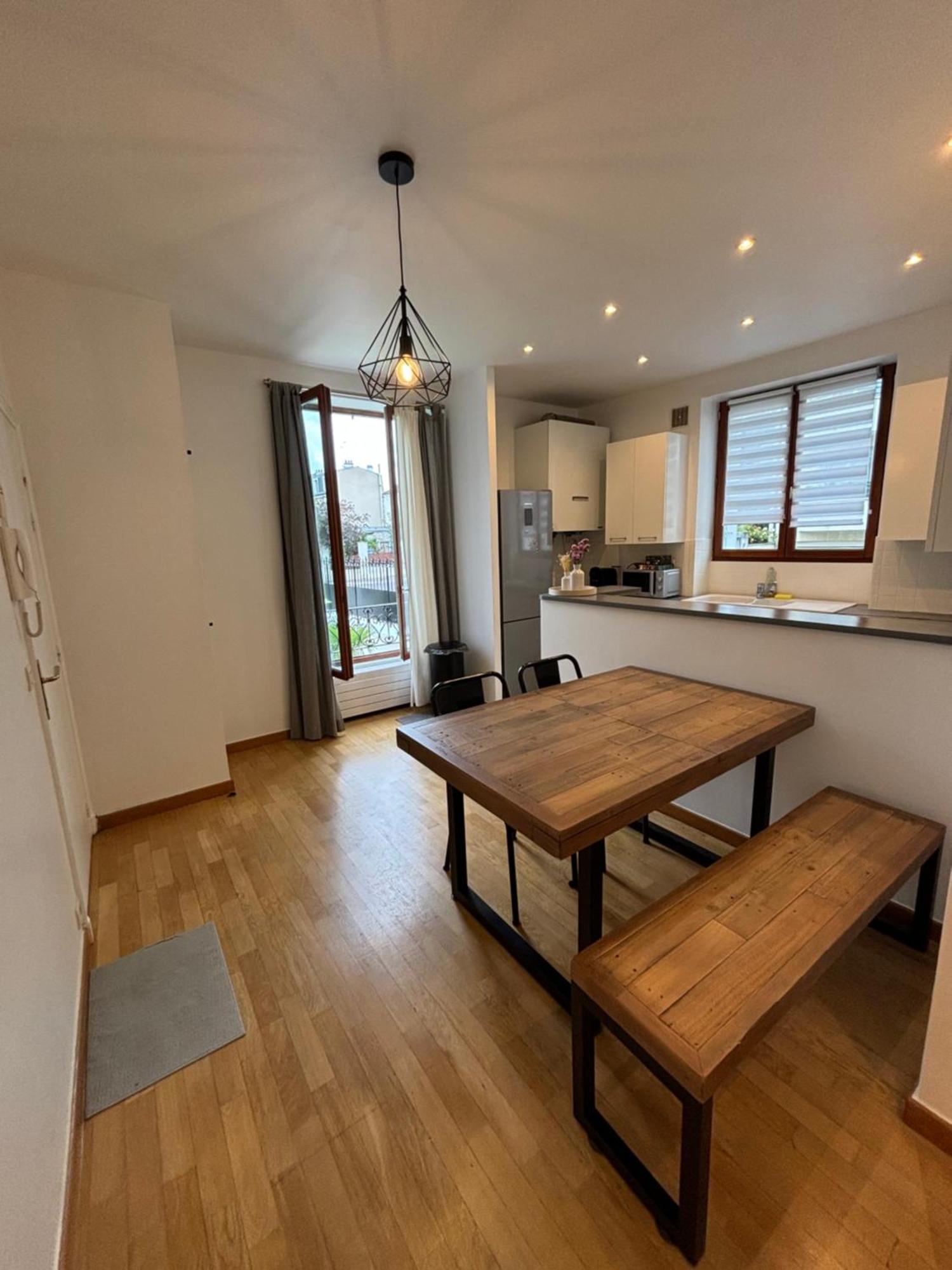 Appartement 2 Chambres Dans Une Belle Maison A Proximite De Paris Asnières Eksteriør bilde